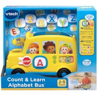 vtech count and learn alphabet bus